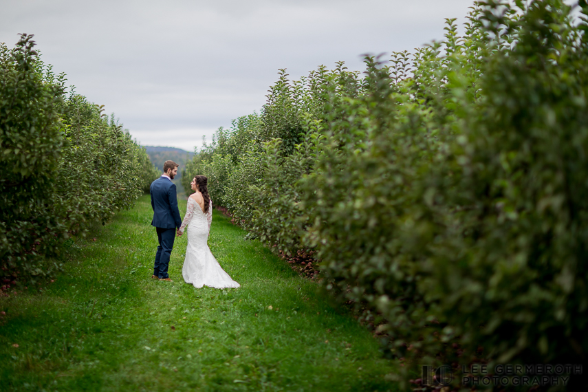 Creative Portrait -- Alyson's Orchard Fall Wedding Photography by Lee Germeroth Photography