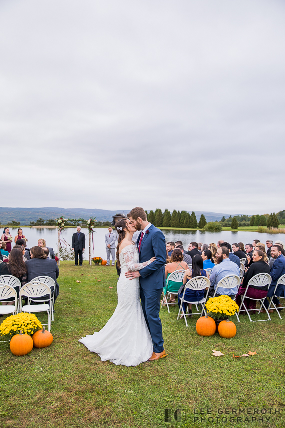 Ceremony -- Alyson's Orchard Fall Wedding Photography by Lee Germeroth Photography