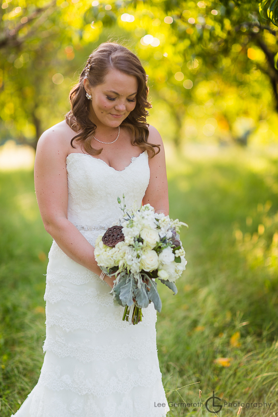 Creative Portrait - Alyson's Orchard Wedding Lee Germeroth Photography