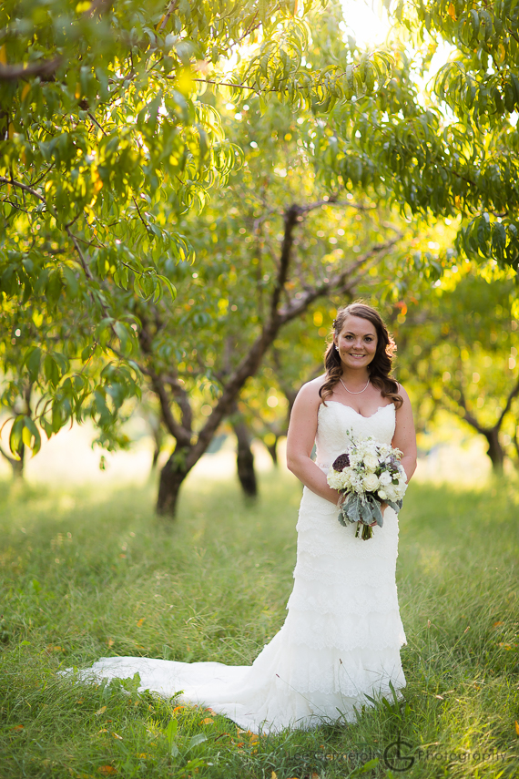 Creative Portrait - Alyson's Orchard Wedding Lee Germeroth Photography