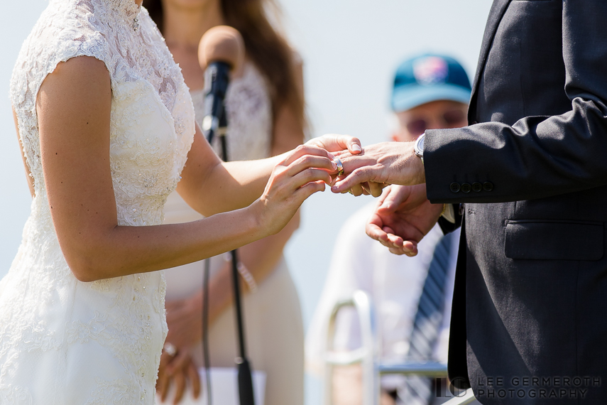 Ring Exchange - Alyson's Orchard Wedding Photography by Lee Germeroth Photography