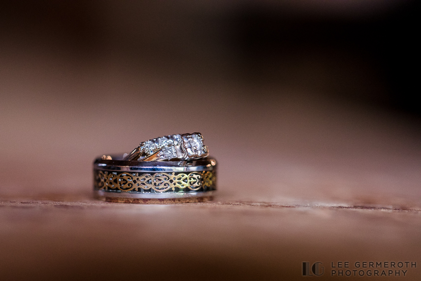 Ring Detail -- Belknap Mill Wedding Photography by Lee Germeroth Photography
