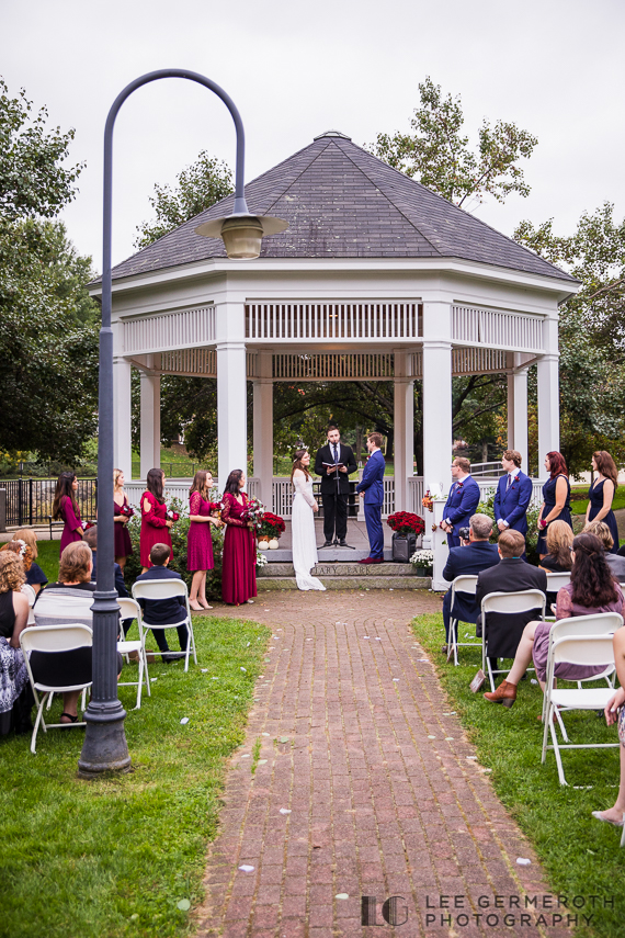 Ceremony -- Belknap Mill Wedding Photography by Lee Germeroth Photography