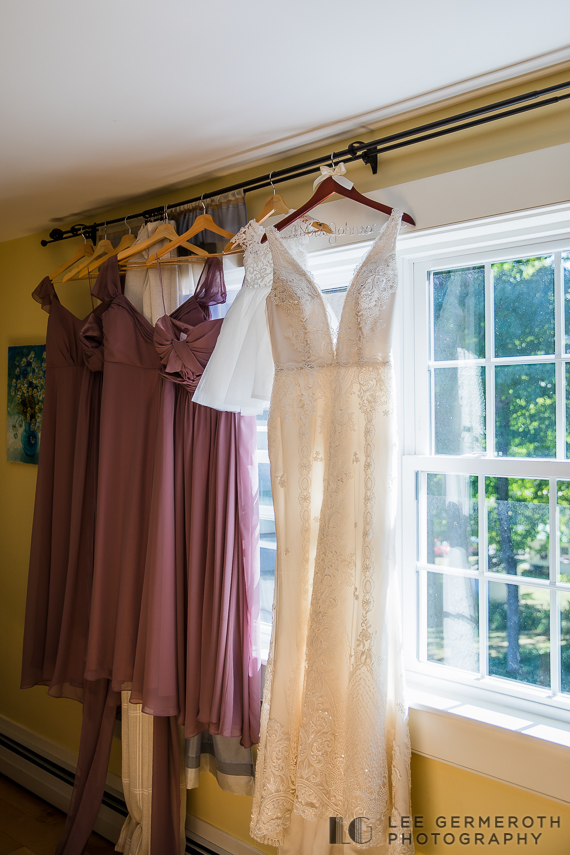 Dress detail - The Barn at the Bellows Walpole Inn Wedding Photography by Lee Germeroth Photography