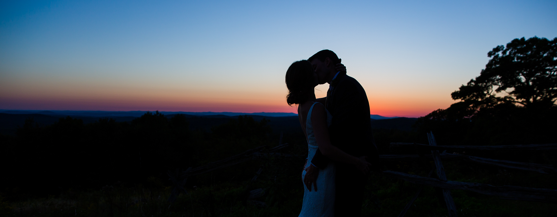 Sunset Photo Cobb Hill Wedding in Harrisville by Lee Germeroth Photography