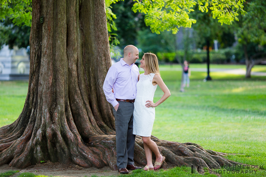 Boston MA Engagement Session at the Boston Public Gardens by Lee Germeroth Photography