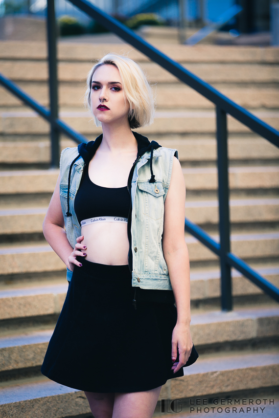 Center Plaza -- Boston, MA Fashion Model Shoot by Lee Germeroth Photography