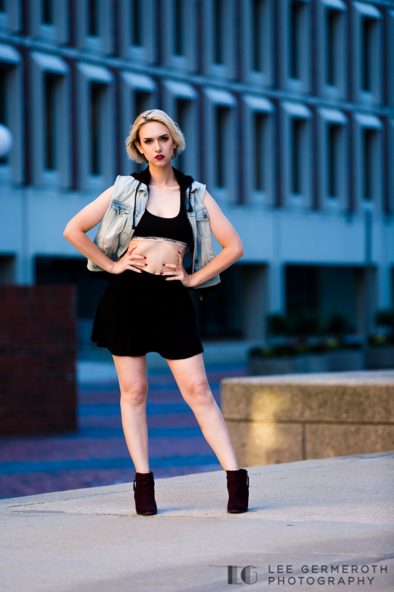 Pemberton Square -- Boston, MA Fashion Model Shoot by Lee Germeroth Photography