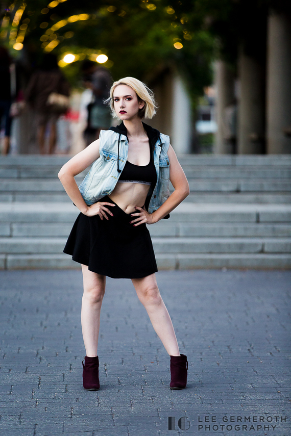 Christopher Columbus Waterfront Park -- Boston, MA Fashion Model Shoot by Lee Germeroth Photography