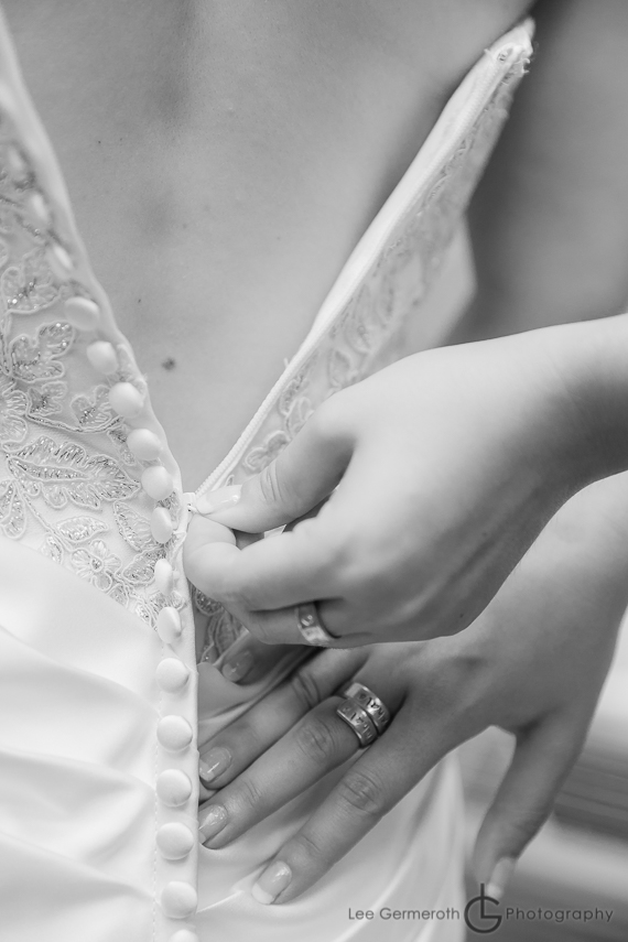 Getting Ready - Brattleboro VT Wedding Photography by Lee Germeroth Photography