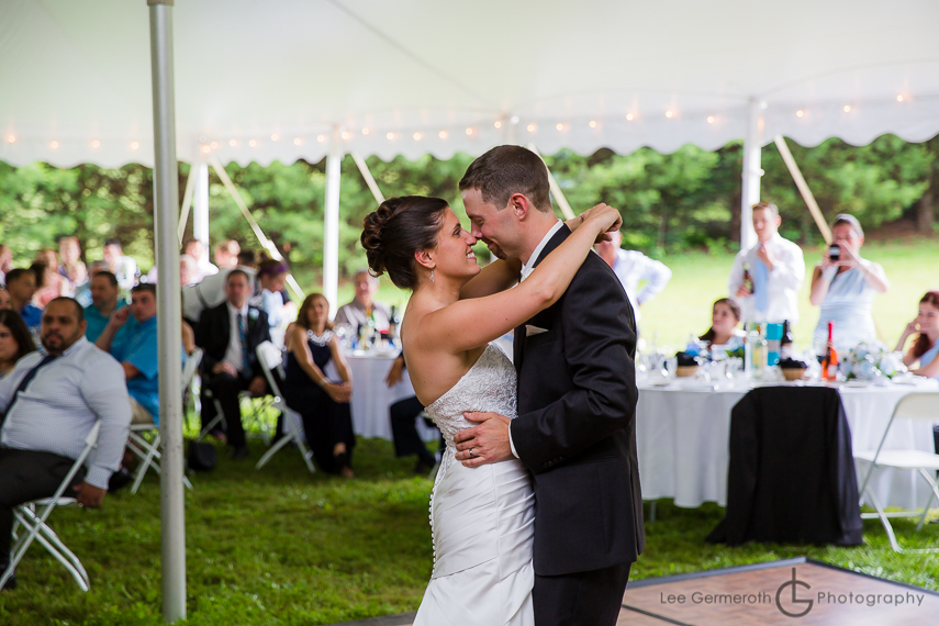 First Dance - Brattleboro VT Wedding Photography by Lee Germeroth Photography