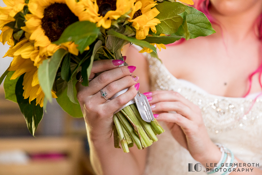 Bouquet detail -- Camp Takodah Wedding in Richmond NH by Lee Germeroth Photography