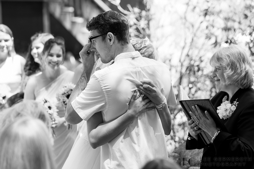 Ceremony -- Camp Takodah Wedding in Richmond NH by Lee Germeroth Photography