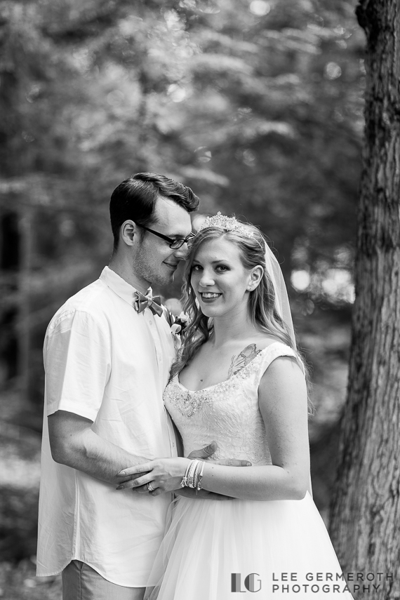 Creative portraits -- Camp Takodah Wedding in Richmond NH by Lee Germeroth Photography