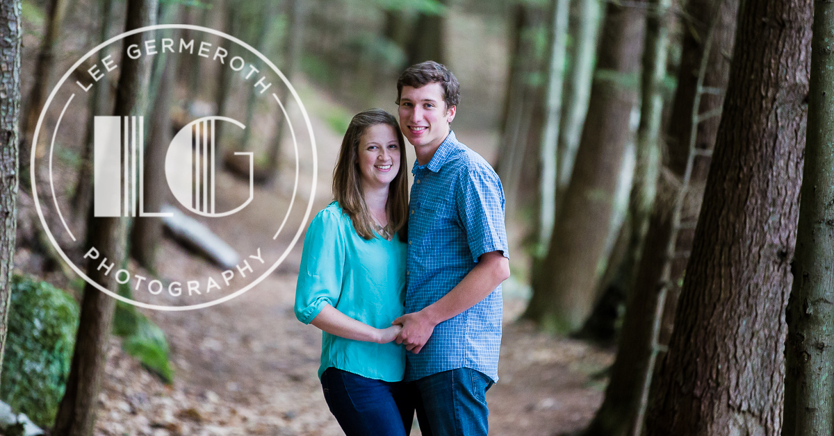 Cassandra & Bryan's Southern NH Engagement Session by Lee Germeroth Photography