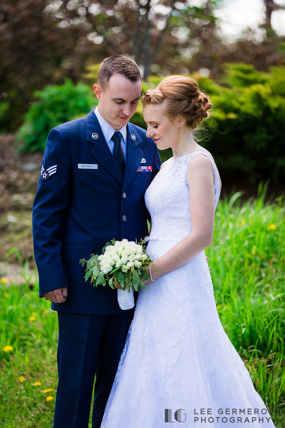 Creative Portrait -- Cathedral of the Pines Rindge NH wedding by Lee Germeroth Photography