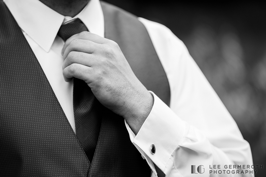 Groom Detail - Chesterfield NH Wedding Lee Germeroth Photography