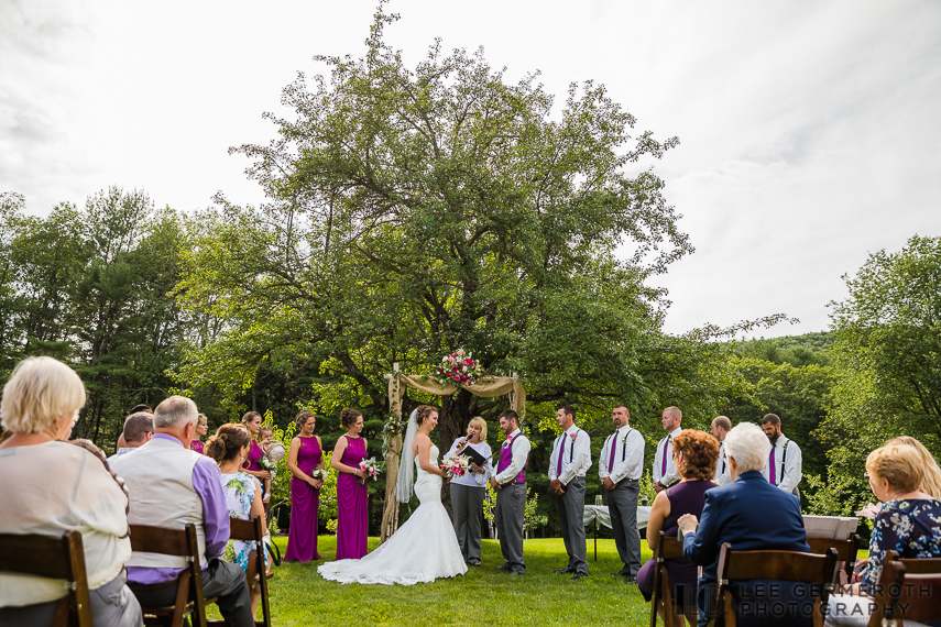 Ceremony - Chesterfield NH Wedding Lee Germeroth Photography