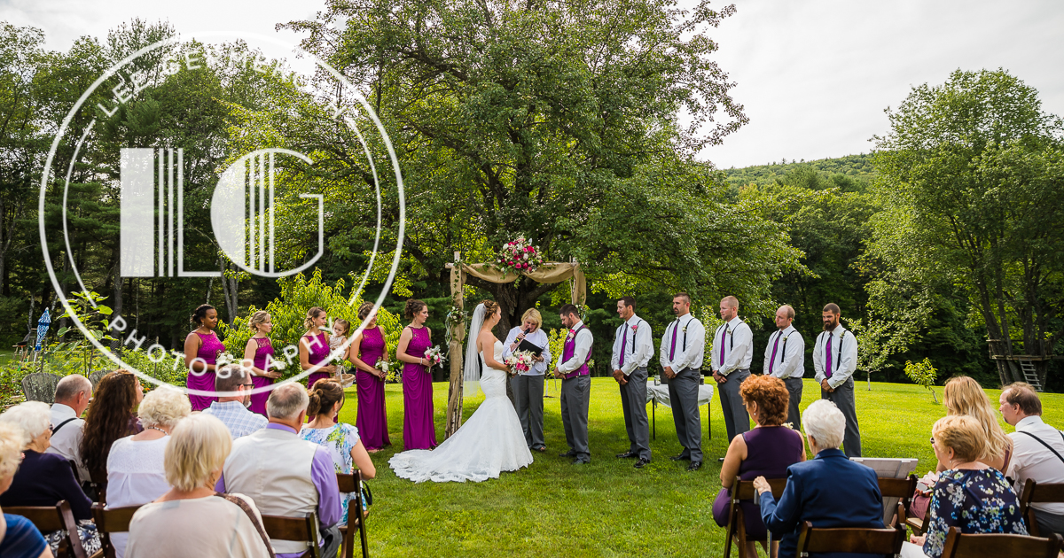 Ceremony - Chesterfield NH Wedding Lee Germeroth Photography