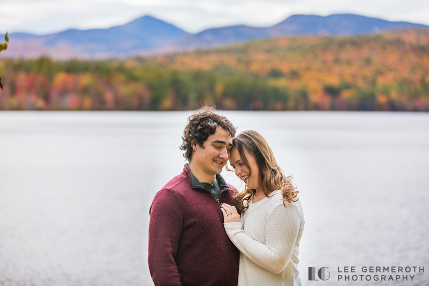 Chocorua Lake in Tamworth, NH Engagement Session by Lee Germeroth Photography