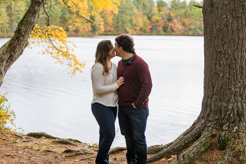 Chocorua Lake in Tamworth, NH Engagement Session by Lee Germeroth Photography