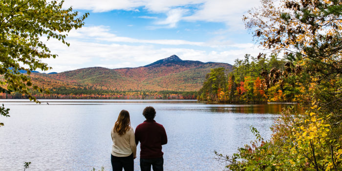 Chocorua Lake in Tamworth, NH Engagement Session by Lee Germeroth Photography
