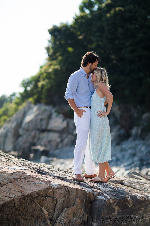 Cliff Walk York Maine Engagement Session by Lee Germeroth Photography