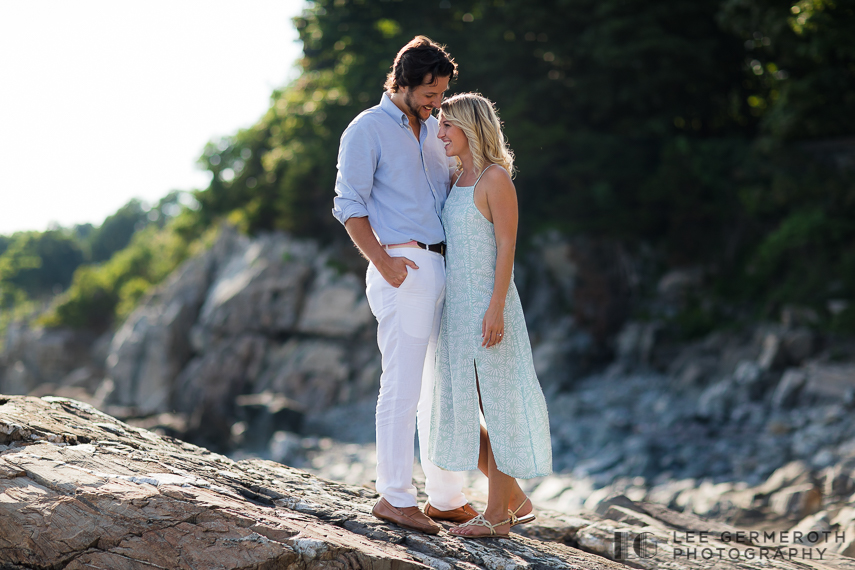 Cliff Walk York Maine Engagement Session by Lee Germeroth Photography