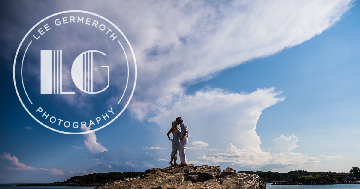 Cliff Walk York Maine Engagement Session by Lee Germeroth Photography