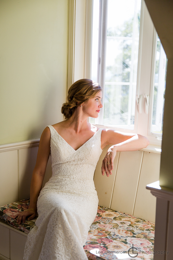 Bridal Portrait Cobb Hill Wedding in Harrisville by Lee Germeroth Photography