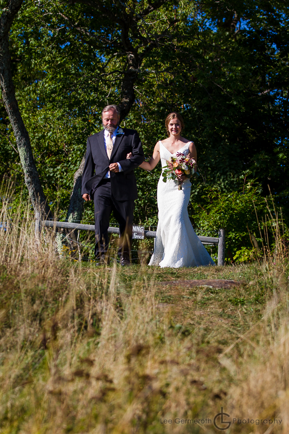 Ceremony - Cobb Hill Wedding in Harrisville by Lee Germeroth Photography