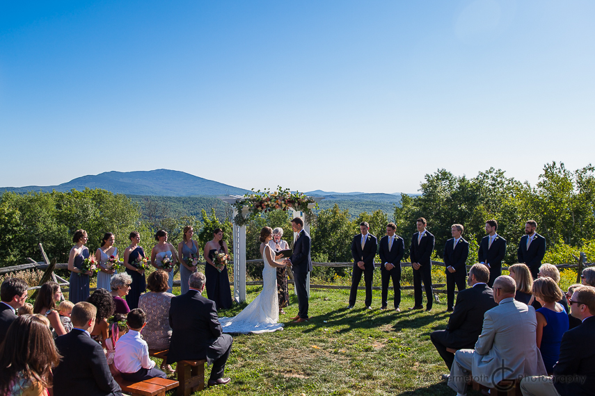 Ceremony - Cobb Hill Wedding in Harrisville by Lee Germeroth Photography