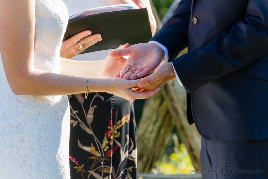 Ceremony - Cobb Hill Wedding in Harrisville by Lee Germeroth Photography