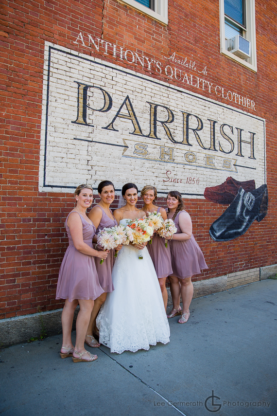Bridal Party - Emily Thatcher Keene NH Wedding Lee Germeroth Photography