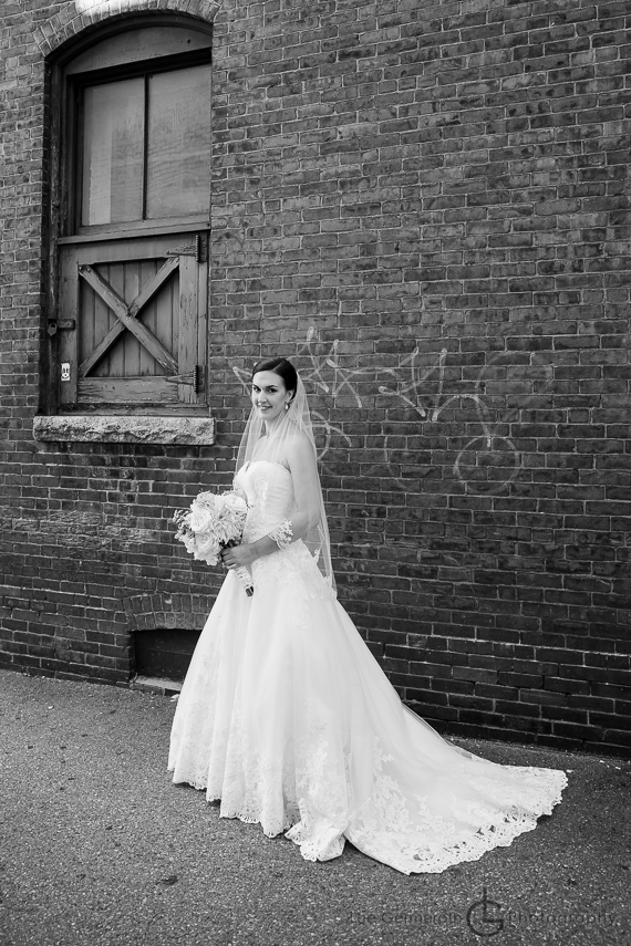 Bridal Portrait - Emily Thatcher Keene NH Wedding Lee Germeroth Photography