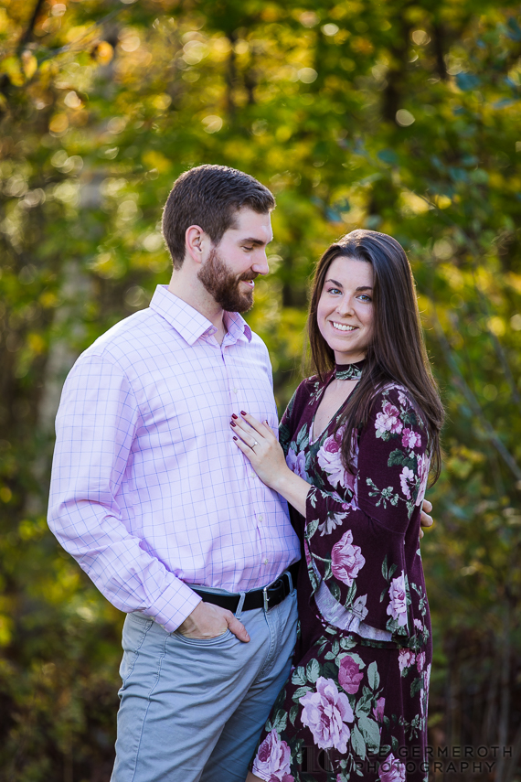 Fall Engagement Photography in New Hampshire by Lee Germeroth Photography