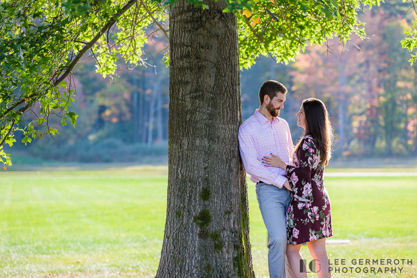 Fall Engagement Photography in New Hampshire by Lee Germeroth Photography