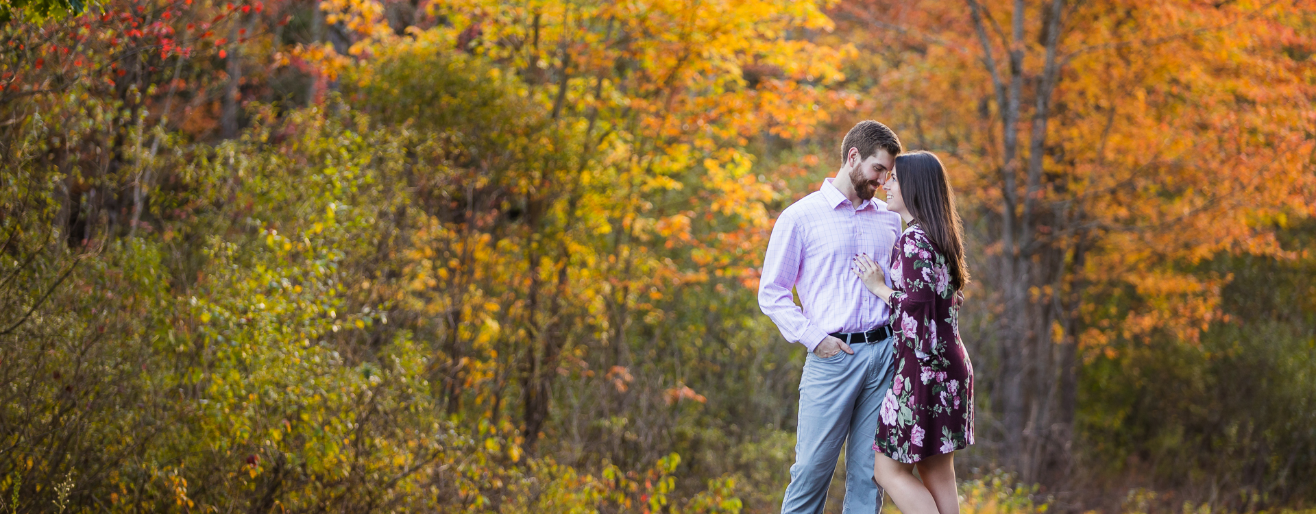 Fall Engagement Photography in New Hampshire by Lee Germeroth Photography