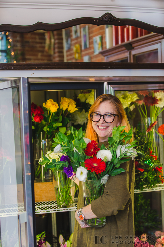 Flowers by Leslie a Portsmouth NH Florist Vendor Spotlight by Lee Germeroth Photography