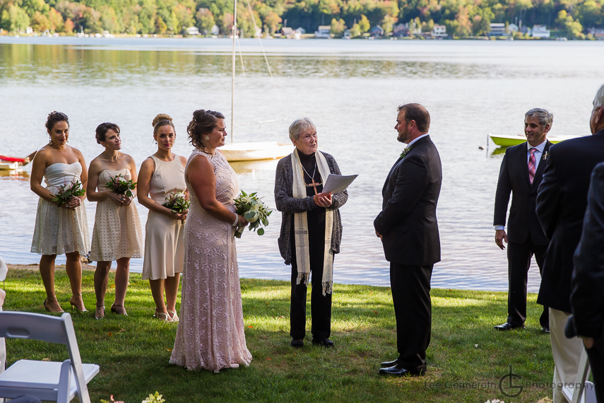 Ceremony - Granite Lake Nelson Wedding Photography by Lee Germeroth Photography