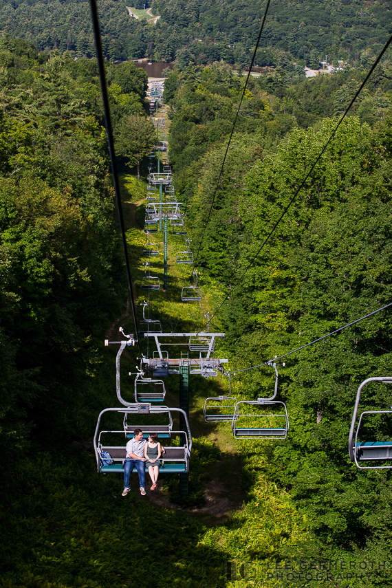 Gunstock Mountain Resort Engagement Session by Lee Germeroth Photography