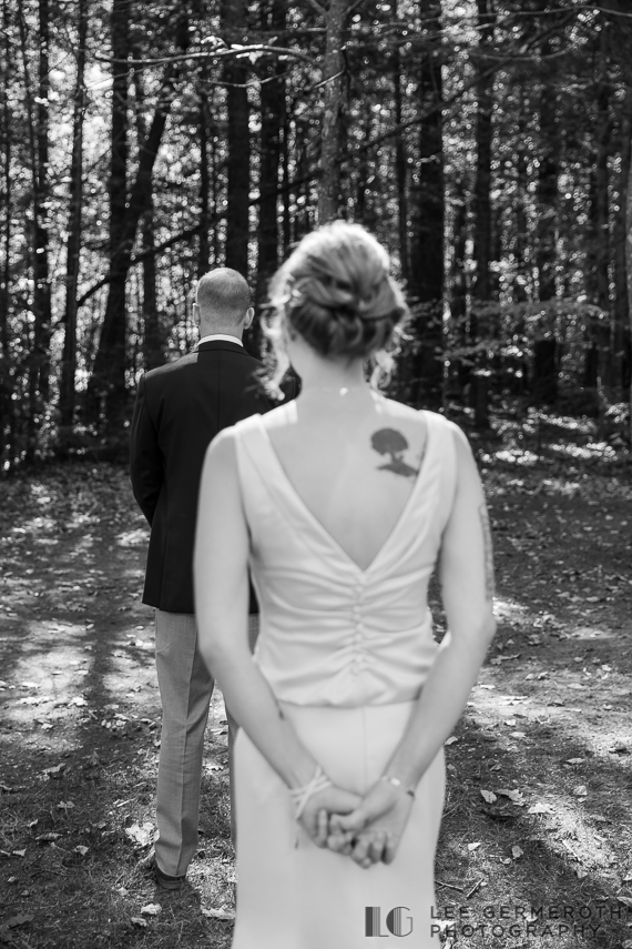 First look -- Hidden Hills Rindge NH Wedding by Lee Germeroth Photography