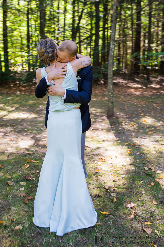 First look -- Hidden Hills Rindge NH Wedding by Lee Germeroth Photography