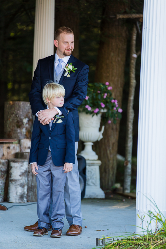 Ceremony -- Hidden Hills Rindge NH Wedding by Lee Germeroth Photography