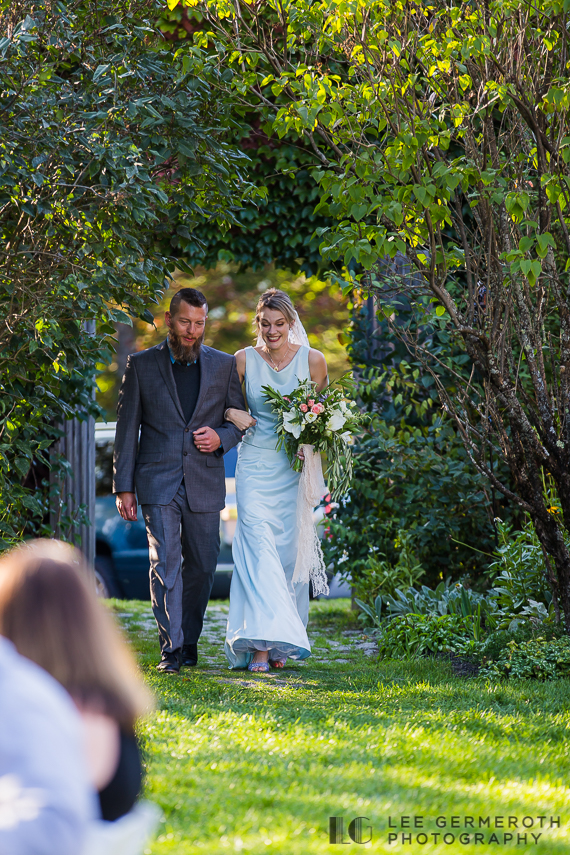 Ceremony -- Hidden Hills Rindge NH Wedding by Lee Germeroth Photography