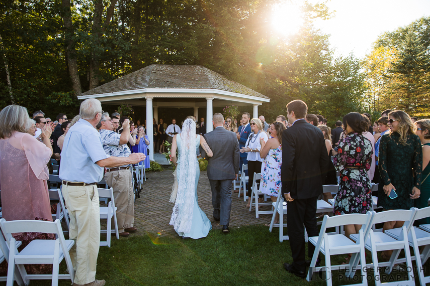 Ceremony -- Hidden Hills Rindge NH Wedding by Lee Germeroth Photography