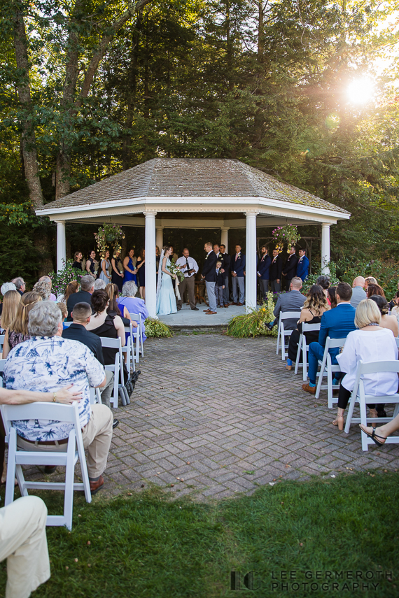 Ceremony -- Hidden Hills Rindge NH Wedding by Lee Germeroth Photography