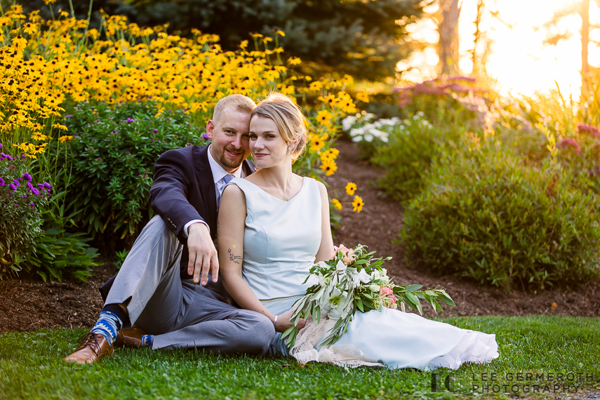 Creative portrait -- Hidden Hills Rindge NH Wedding by Lee Germeroth Photography