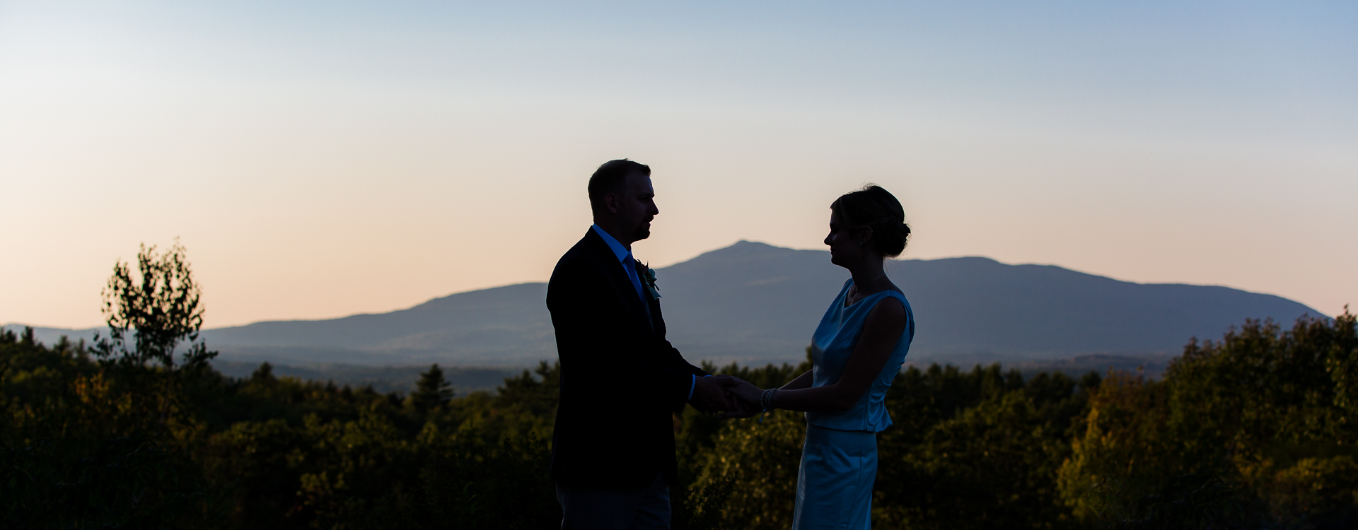 Creative portrait -- Hidden Hills Rindge NH Wedding by Lee Germeroth Photography