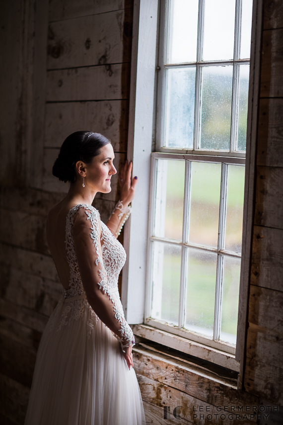 Bridal Portrait -- Inn at Valley Farms Walpole NH Wedding by Lee Germeroth Photography